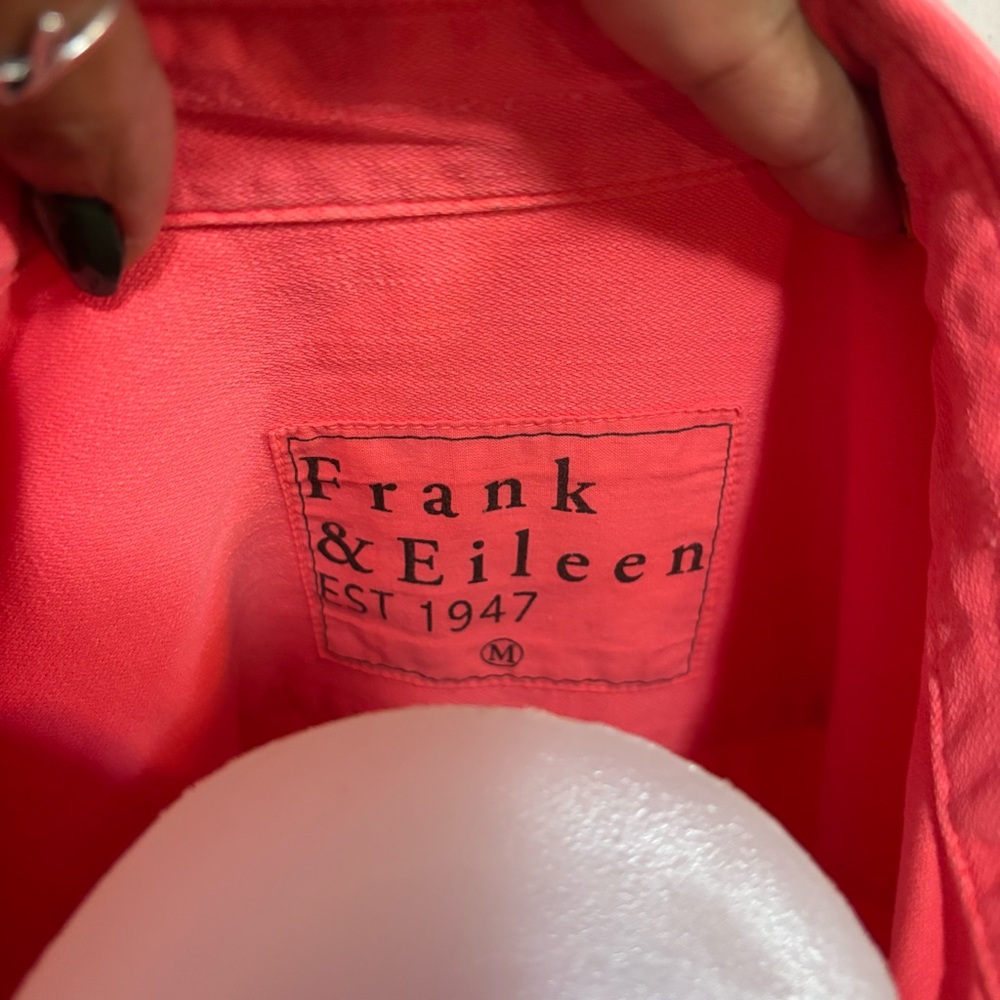Frank & Eileen Vibrant Pink Shirt Dress - Picture 8 of 9